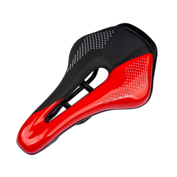 Wanyifa Bicycle Bike Seat Hollow Comfortable Breathable Saddle,Red