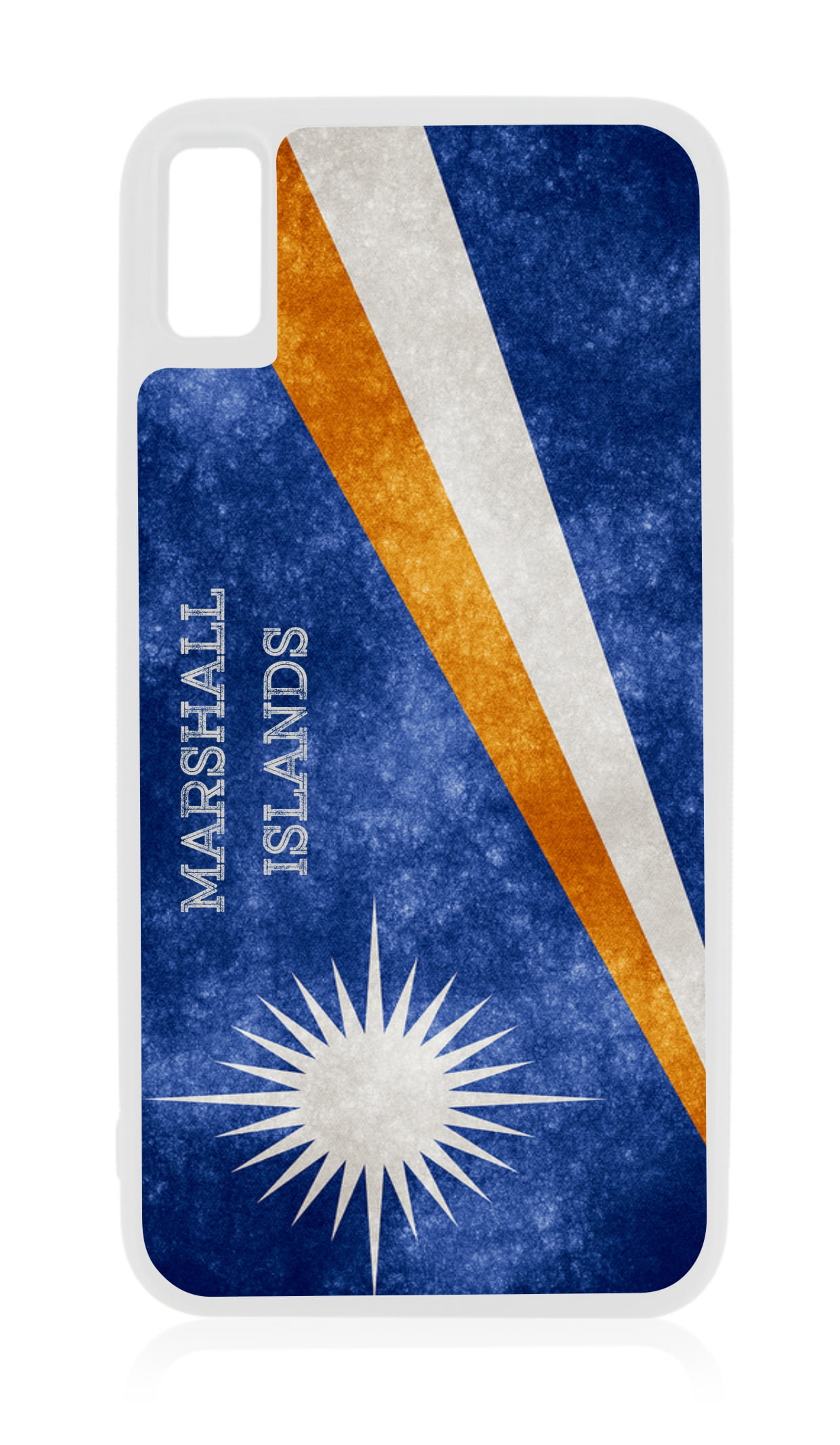 Ønske Luske Samtykke Flag Marshall Islands White Rubber Case for iPhone XR - iPhone XR Phone  Case - iPhone XR Accessories - Walmart.com