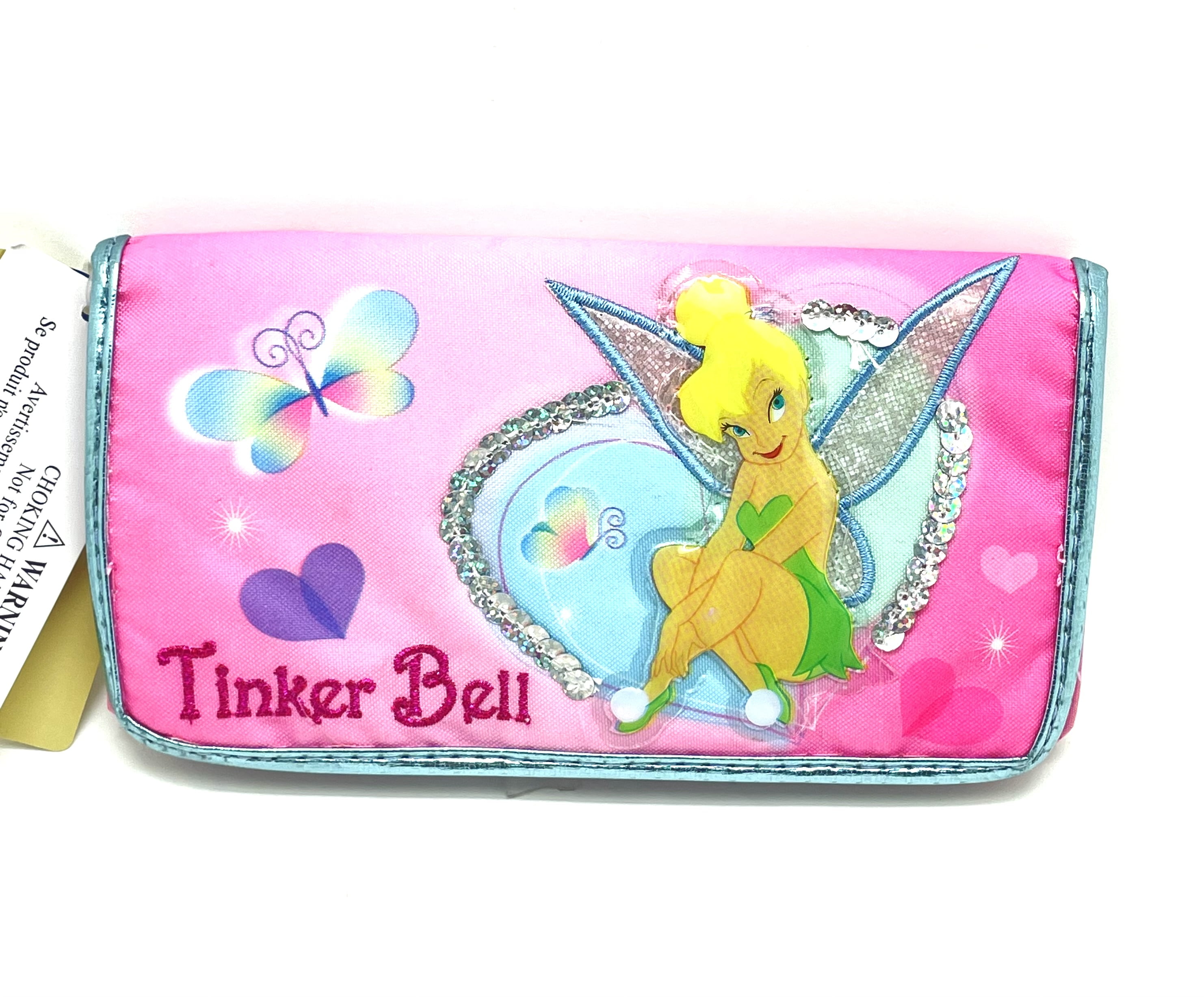 Disney Tinkerbell Black Wallet 