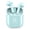 Light Blue, variant on 2025 Mini Wireless 5.3 Earphones, HD Stereo & ENC Noise Cancelling Mic, 25H Playback, In-Ear Touch Control White
