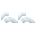 thumbnail image 2 of Soidarity 1 Pair Left Right Big Toe Dual Adjusting Ectropion Protector Foot Straightener Adjuster Separators Tool Rings Toes Care Type2 NO2, 2 of 6