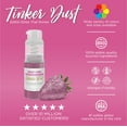thumbnail image 4 of Bakell - Tinker Dust Deep Pink Edible Glitter - Vibrant Sparkle, 4g Spray Pump, 4 of 12