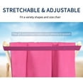 thumbnail image 5 of PiccoCasa Microfiber Dry Sand Free Beach Travel Towel 30"x60" Fuchsia, 5 of 7