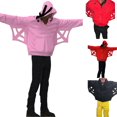 thumbnail image 1 of Women‘s Loose Hoodies Fashion Letter Print Spider Web Fall Jacket, 1 of 5