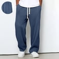 thumbnail image 5 of Men’s Loose Straight Leg Sports Casual Pants Wide Leg Fashion Spring Autumn with Pockets, 5 of 5
