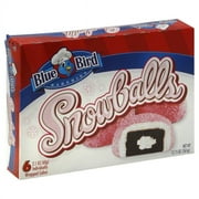 Flowers Foods Blue Bird Bakeries Snowballs, 6 ea