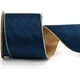 thumbnail image 1 of Cintas de terciopelo con alambre, oro marino, 10 m de ancho, 1 of 7