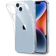 thumbnail image 1 of wonima11 ESR Clear Case for iPhone 14 Case and iPhone 13 Case, Shockproof Thin Silicone Cover, Yellowing-Resistant Slim Transparent TPU Phone Case, Project Zero Series, Clear, 1 of 1