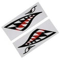 thumbnail image 4 of Teeth Stickers, Decorative Stickers, Funny 2PCS Self-adhesive DIY For Boat For Car, 4 of 8