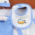 thumbnail image 4 of CAUYDY Preemie Boys Going Home Outfits Newborn Girls Layette Set 8 Pieces Fall Winter Cotton Clothing Baby Sleepwear Shower Gift for Infant Sizes 0-3 Months,Blue, 4 of 9