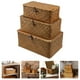 thumbnail image 3 of Canasta de pasos marinos de 3 piezas con caja de almacenamiento de tapa Sundries Organizador de cosméticos para el hogar, 3 of 4
