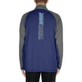 thumbnail image 5 of Men's New Era Royal Los Angeles Dodgers Father's Day Raglan Quarter-Zip Top, 5 of 5