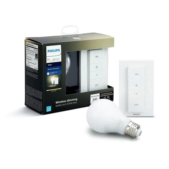 Ensemble de gradation blanc sans fil de Philips Hue