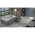 thumbnail image 2 of Malibu Home Bells Rectangle Whirlpool Bathtub 66"x 36"x 22" in White, 2 of 5