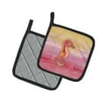 thumbnail image 2 of Carolines Treasures Seahorse Watercolor Pair of Pot Holders 7.5HX7.5W multicolor, 2 of 3