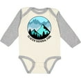 thumbnail image 3 of Inktastic Glacier National Park Montana Mountains Boys or Girls Long Sleeve Baby Bodysuit, 3 of 5