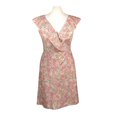 thumbnail image 1 of Vestido George Talla G Escote V Rosa, 1 of 4