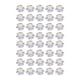 thumbnail image 4 of LED 40pcs Bulbo de Chip de LED 1W 24V 16 mm/0.6 Pulgadas Base de Aluminio de Lámpara de Consumo de Baja Potencia para Linternas, 4 of 7