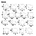 thumbnail image 6 of Sunjoy Tech Stainless Steel Cookie Cutters Carrot Bunny Clover Carrot Duck Chick Tulip Sheep Shape Biscuit Molds Easy to Clean Holiday Themed Cutter for Baking, 6 of 8