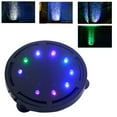 thumbnail image 2 of 1 Unit Colorful RGB LED Aquarium Light - Bubble Round Underwater Lamp for Fish Tank Decorations, 2 of 8
