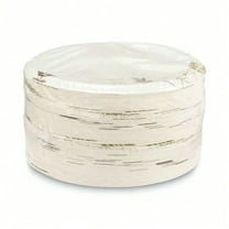 Pathways 8.5 in. Green/Burgundy Soak-Proof Shield Mediumweight Disposable Paper Plates (125 Per Case)