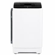 Costway 7.7 lbs Full Automatic Washing Machine with 8 Preset Programs, 6 Water Levels White