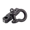 thumbnail image 3 of Bulletproof Attaches D-Ring ED25SHACKLE s'Adapte à une Tige de 2-1/2 Pouces; Diamètre Intérieur de 3-1/8 Pouces; Capacité de 36000 Livres; Revêtu de Poudre; Noir; Acier, 3 of 13