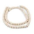 thumbnail image 3 of The Bead Chest Cream Abacus Natural Wood Beads (8x12mm): Organic Eco-Friendly Wooden Bead Strand for DIY Jewelry, Crafts, Necklace and Bracelet Making, 3 of 4