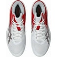 thumbnail image 4 of ASICS Volleyball Shoes V-SWIFT FF MT 4 1053A064-101 White/Classic Red, 4 of 5