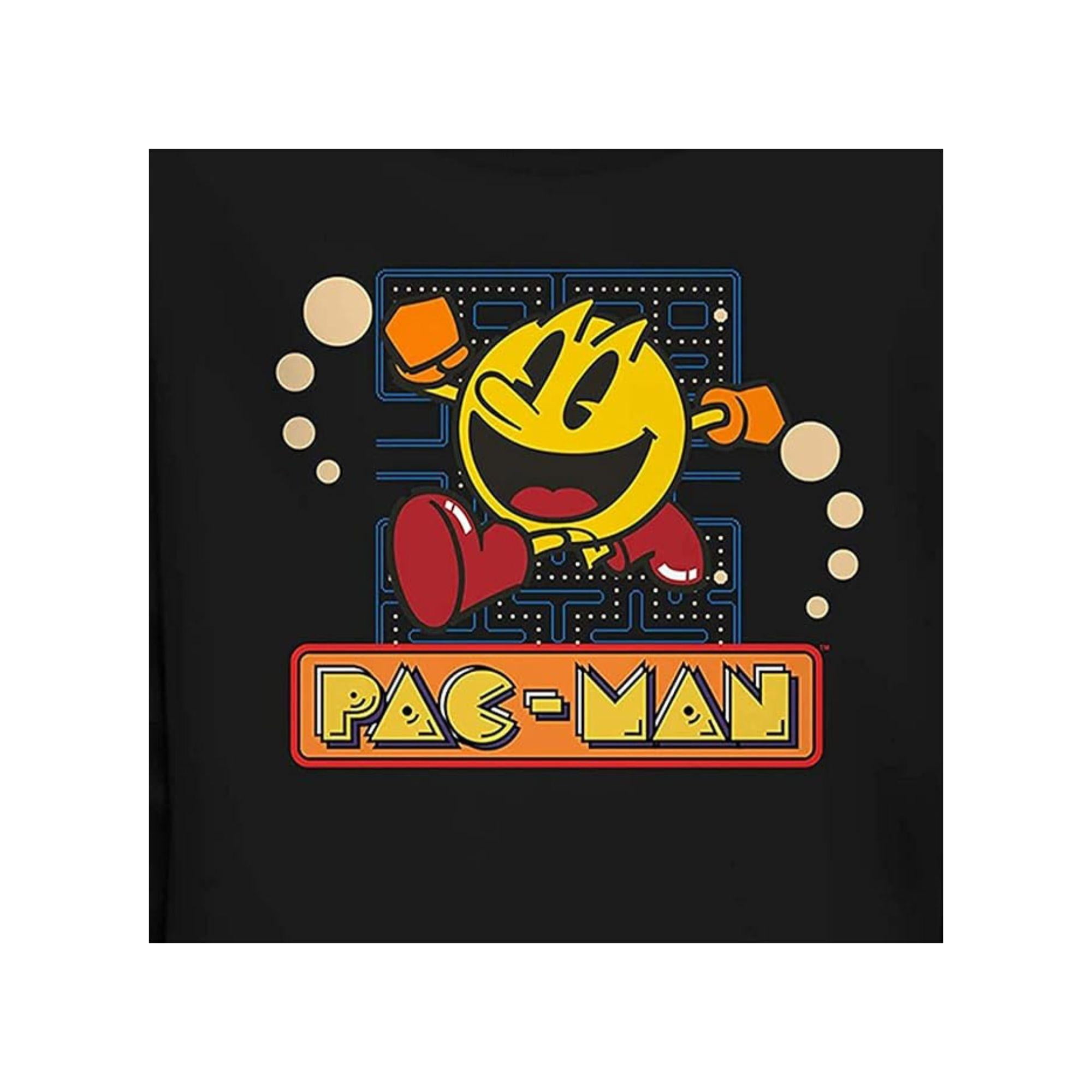 Chalkline Pac-Man Shorts Unisex L Logo Arcade newest Video Game Black Orange HTF