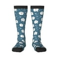 thumbnail image 2 of Picia Women Crew Soft Moisture-wicking Socks Christmas sheep Pattern Design Cotton Socks, One Size fit All, 2 of 9