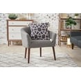 thumbnail image 2 of Lily Cement Geometric Accent Throw Pillow, 18" x 18", 2 of 4