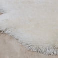 thumbnail image 3 of Allstar Ivory Rug, High Quality Faux Sheep / Polar Bear Shape, No-Shedding, Ultra- Extended Pile Height Shag (2' 11" x 3' 11"), 3 of 6