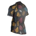 thumbnail image 3 of joogoo Abstract Palm Leaves Pattern Men's Cycling Jerseys Mountain Bike Short Sleeve Tops XL, 3 of 7