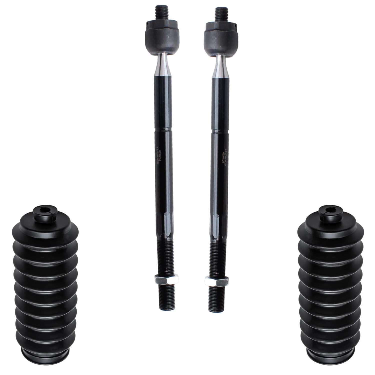 Detroit Axle - Front End 12pc Suspension Kit for 2004-2009 Mazda 3, 2006-2017 Mazda 5, 2 Lower Control Arms w/Ball Joints Inner & Outer 4 Tie Rods 2 Boots Front & Rear 4 Sway Bars