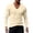 Beige, variant on Men’s Long Sleeve V Neck Solid Color Casual Base Layer T-Shirt Spring Autumn Plus Size