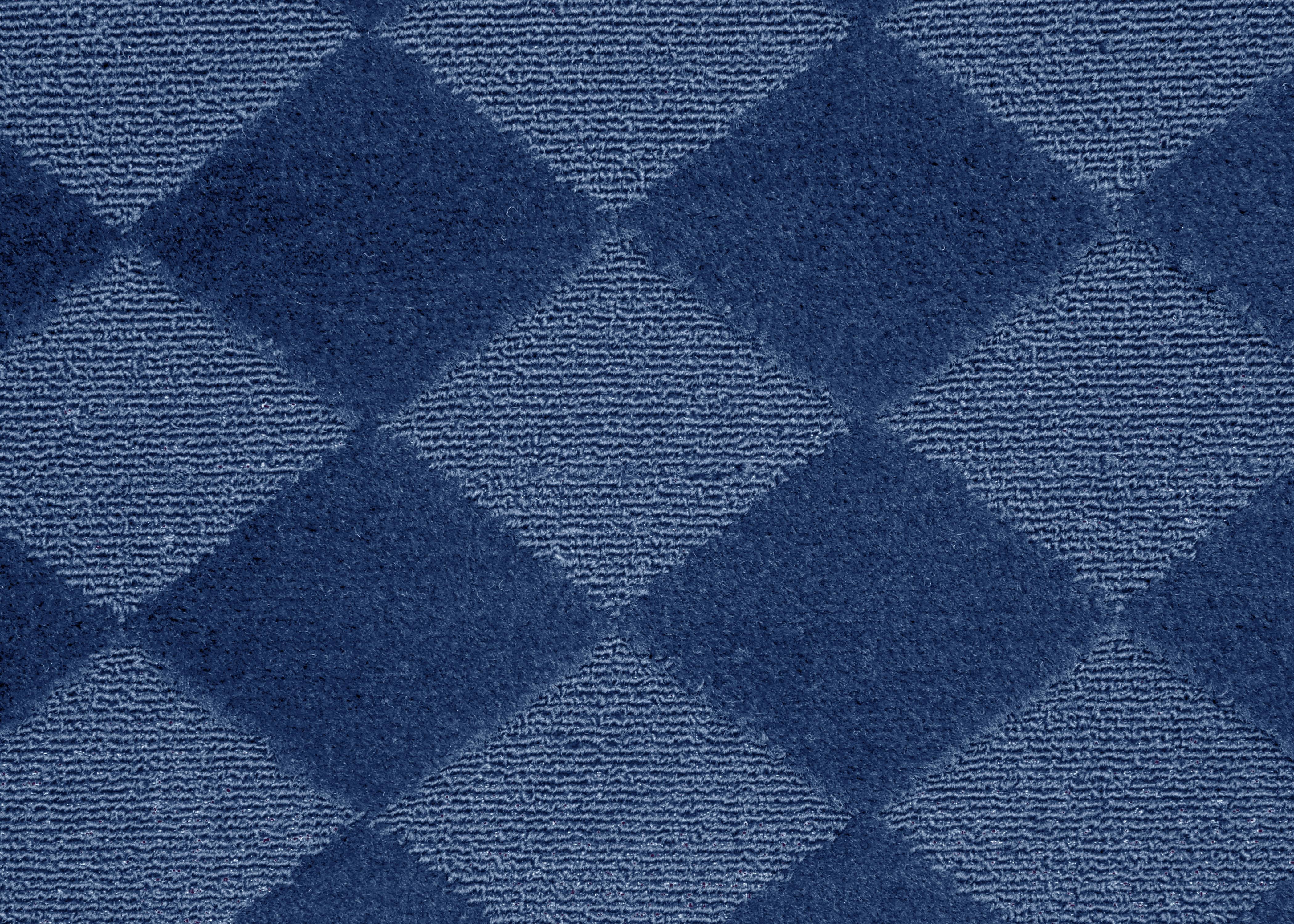 Garland Rug Diamond Polypropylene Navy Indoor Area Rug, 5' x 7'