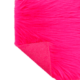 thumbnail image 3 of Ice Fabrics Faux Fur Fabric Squares - 10x10 Inches Pre-Cut Craft Fur Fabric - Shaggy Mohair Fabric for Costumes, Apparel, Rugs, Pillows, Decorations and More - Neon Pink Fur Fabric, 3 of 4