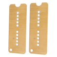 thumbnail image 1 of 2x piezas de repuesto Pickup Base Plate Bridge Neck para guitarra P90 Latón Sunnimix P90 Pickup Baseplate, 1 of 6