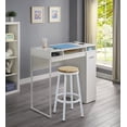 thumbnail image 2 of Ravel 47" Wide Desk with Storage in White Finish KD, 2 of 14