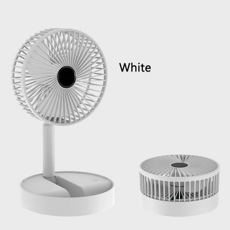 

Protable Desk Fan Speed Adjustable Cooling Fan 270°Rotation for Home Office Car Outdoor Travel Small 2000 mAh Foldable Battery Operated USB Rechargeable Little Table Fan Mini Personal Fan