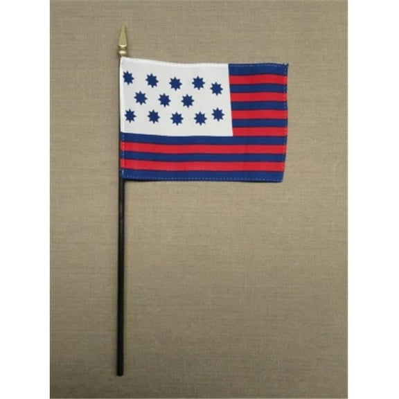 Annin Flagmakers 325381 Eb Guilford Courthouse 4 x 6 in. 12 Pack