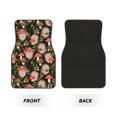 thumbnail image 2 of Vsdgher Edgehog and Mushrooms Car Foot Mat Set of 4 Pieces Universal Floor Liner Car Accessories Fits Most Cars, Trucks, Vans, sedans, SUV, 2 of 7
