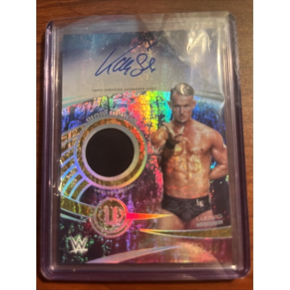 2025 Topps WWE Ludwig Kaiser #WRA-LKA Patch Topps United States WWE Autographed Wrestling Trading Card