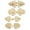 Gold, variant on 4 Pieces Sweater Clips Alloy Cardigan Collar Clips for Dresses Women Costume Gold