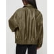 thumbnail image 2 of Campera Oversized de Cuero Sintético para Mujer PRETTYGARDEN Talle M, 2 of 8