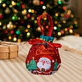 thumbnail image 2 of YIKA Christmas Gift Bag Christmas Eve Apples Gift Box Christmas Eve Fruit Packaging Box Candy Gift Bag Decoration Christmas Bag Christmas Decorations A, 2 of 6