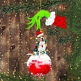thumbnail image 4 of Christmas Tree Decorations Tree Acrylic Ornaments Xmas Tree Hanging Pendants Decor 2D Flat, 4 of 6
