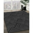 thumbnail image 2 of Ahgly Company Indoor Rectangle Patterned Midnight Gray Area Rugs, 6' x 9', 2 of 6