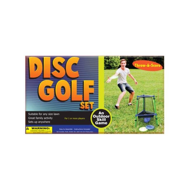 Kole Imports FB4231 Throw & Score Disc Golf Set Pack of 1